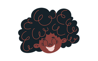 Black Woman Sticker PNG