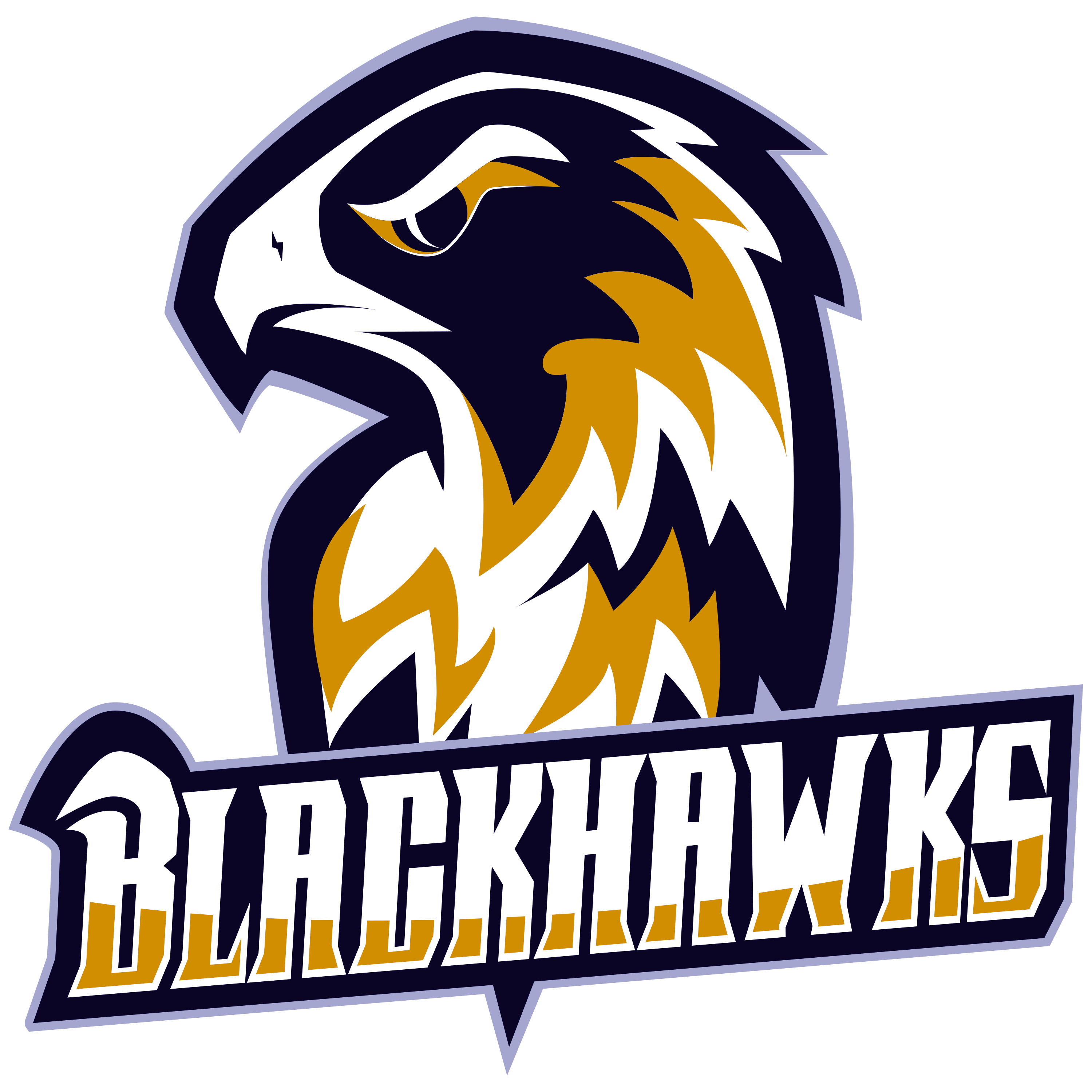Blackhawks Logo  Transparent Clipart