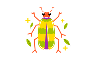 Blister Beetle Free Sticker PNG