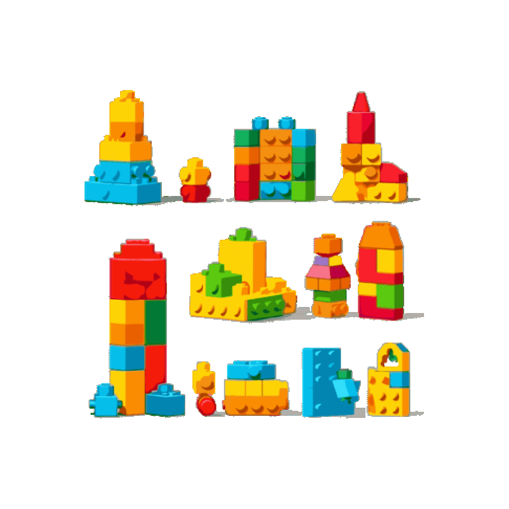 Blocks Free Sticker Transparent Image