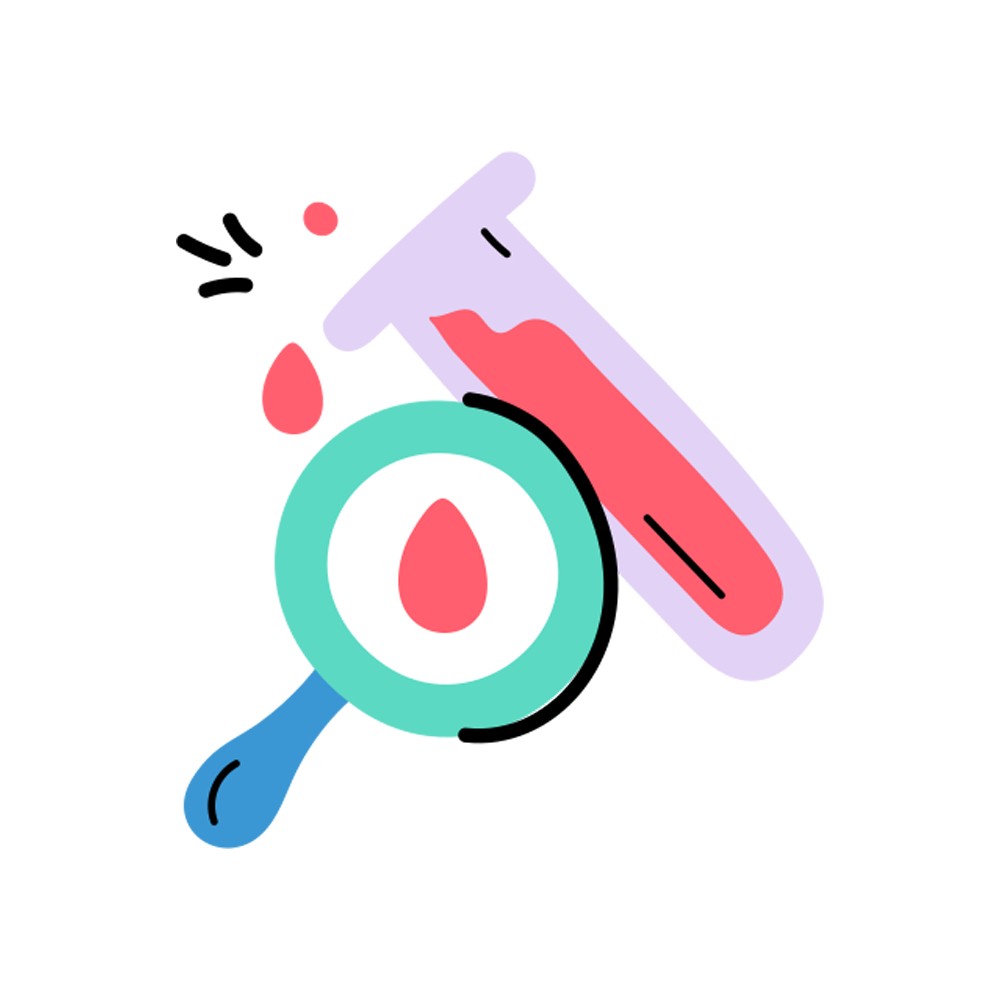 Blood Test Free Sticker Transparent Picture