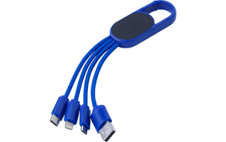 Blue USB Cable PNG