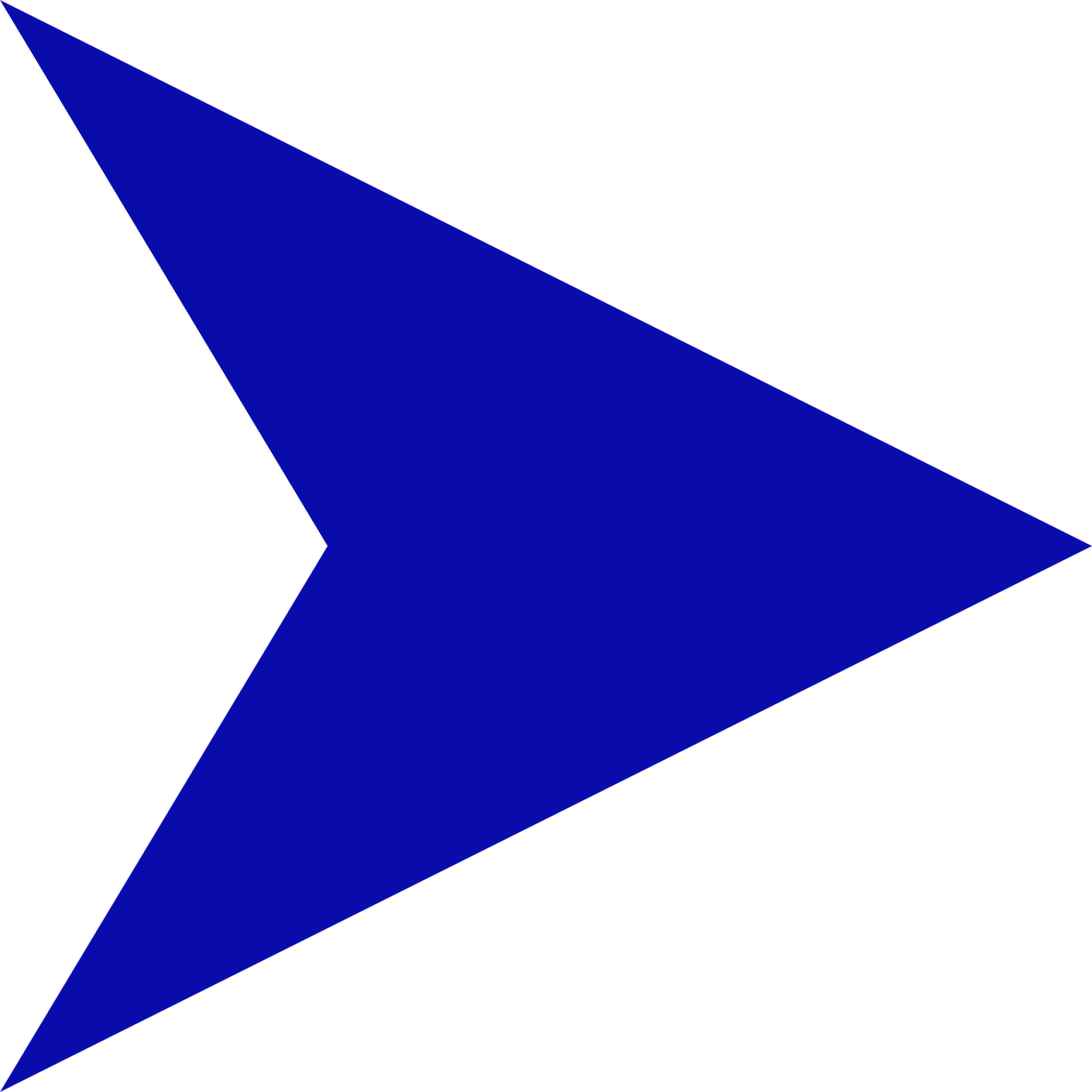 Blue Arrow Symbol Transparent Image