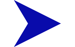 Blue Arrow Symbol PNG