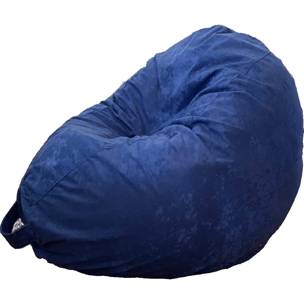 Blue Bean Bag  Transparent Clipart