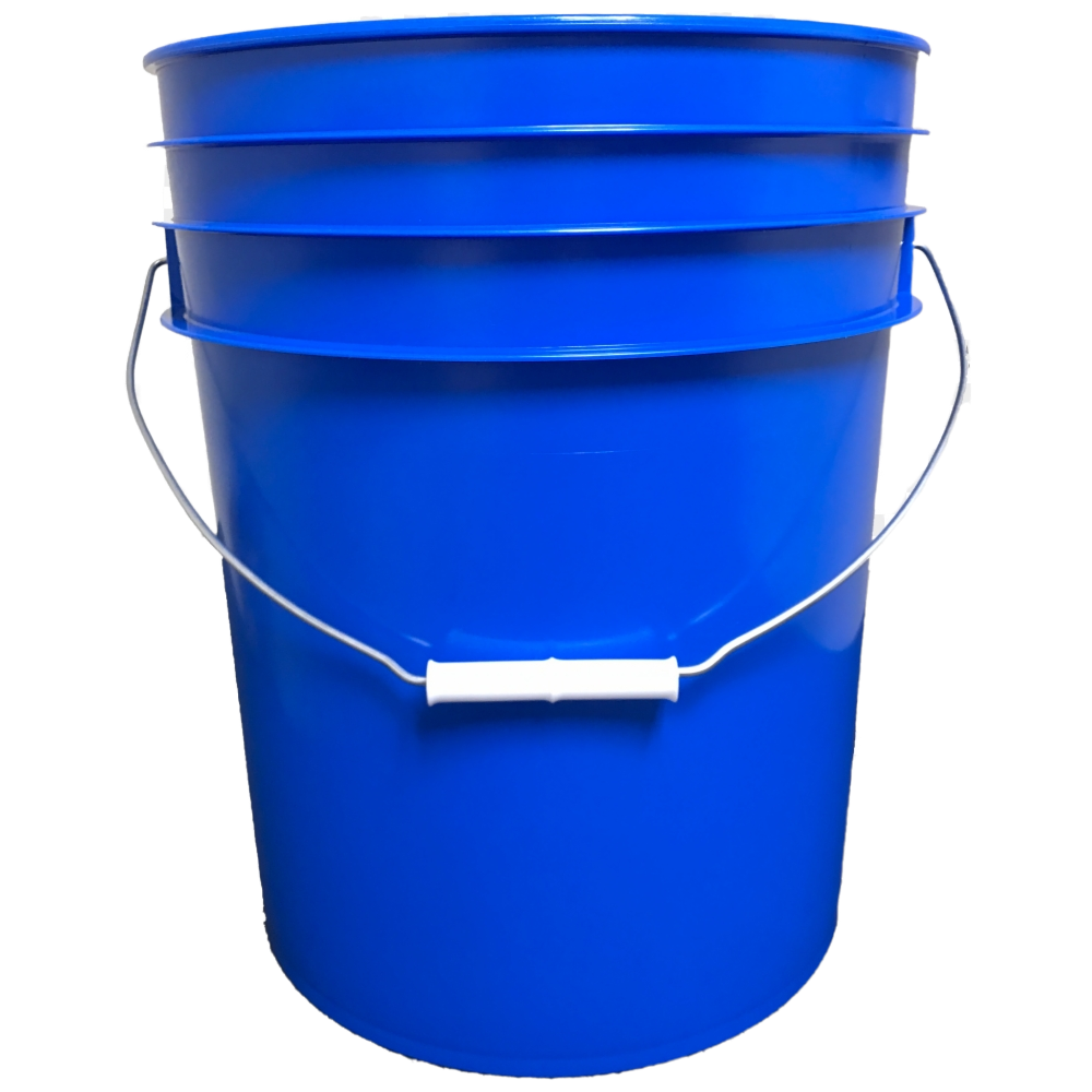 Blue Bucket Transparent Clipart