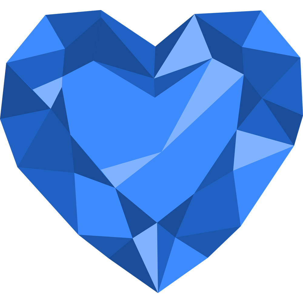 Blue Diamond Transparent Clipart