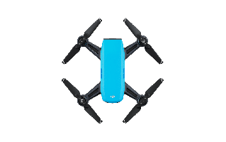 Blue Drone PNG