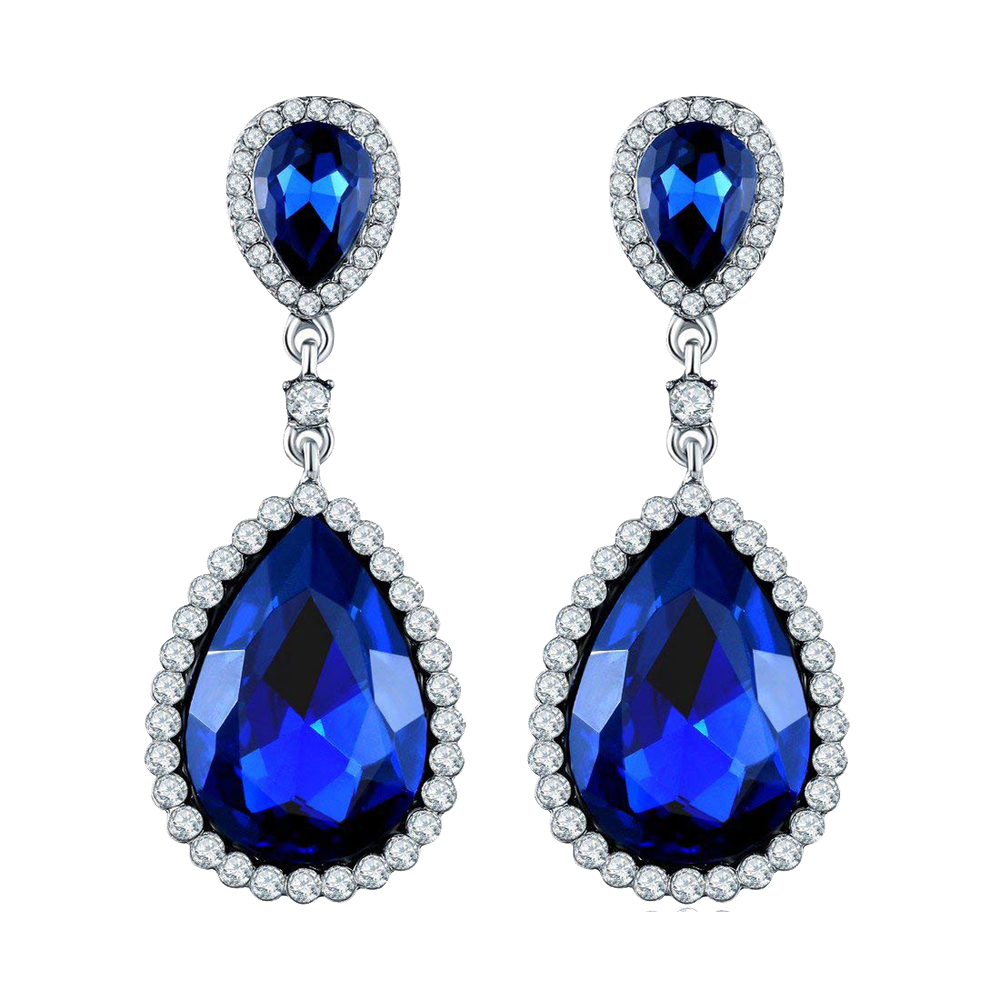 Blue Earring Transparent Gallery