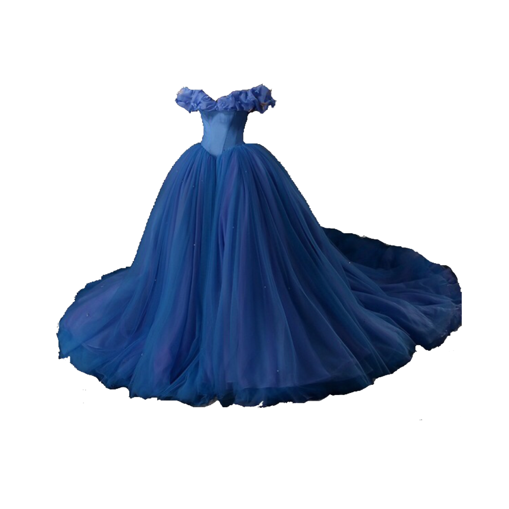 Blue Gown Transparent Image