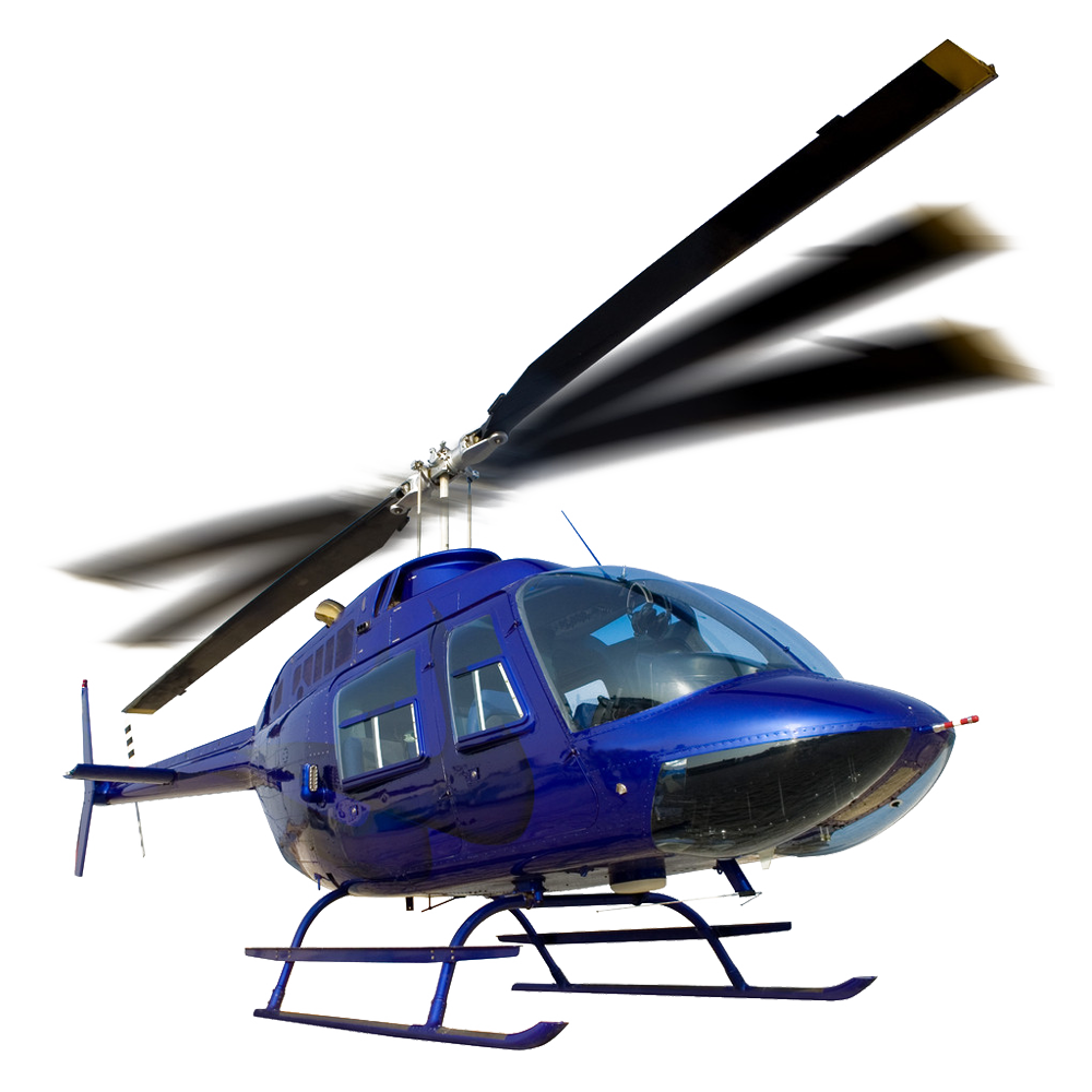 Blue Helicopters Transparent Picture