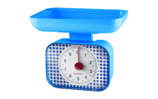 Blue Kitchen Scales PNG