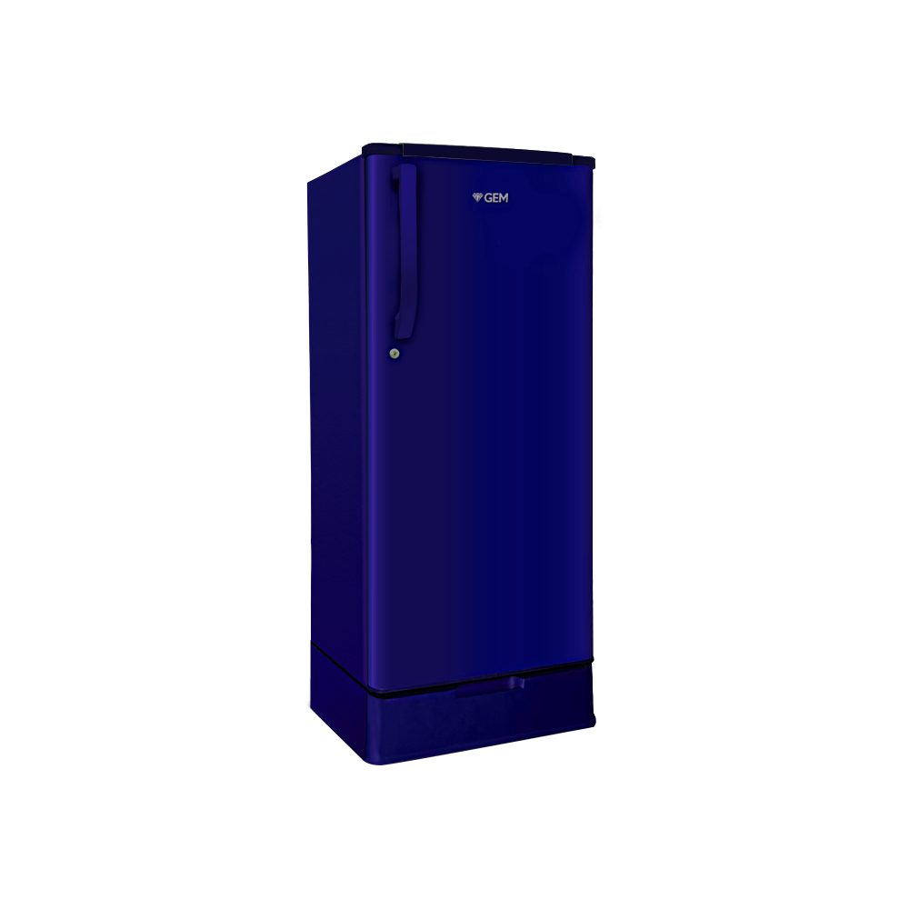 Blue Refrigerator Transparent Clipart