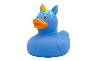 Blue Rubber Duck PNG