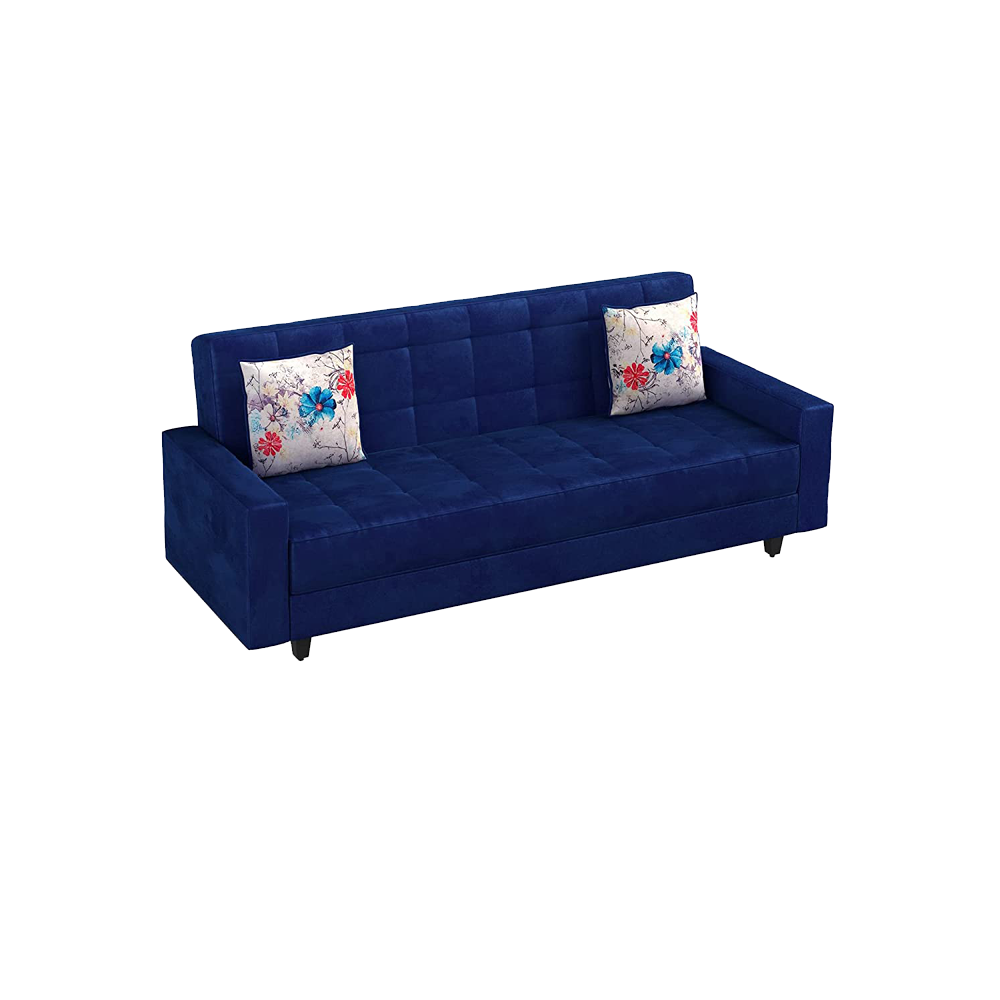 Blue Sofa Transparent Picture