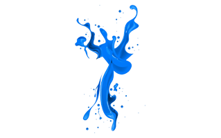 Blue Splash PNG