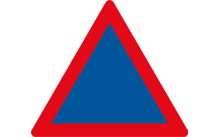 Blue Triangle PNG