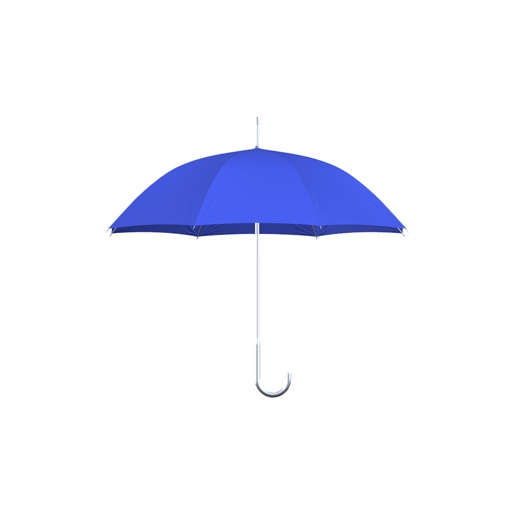 Blue Umbrella Transparent Photo