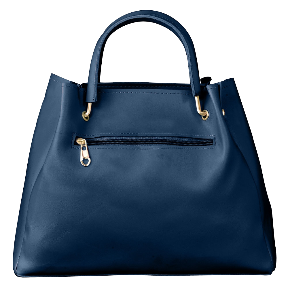 Blue Women Bag Transparent Image