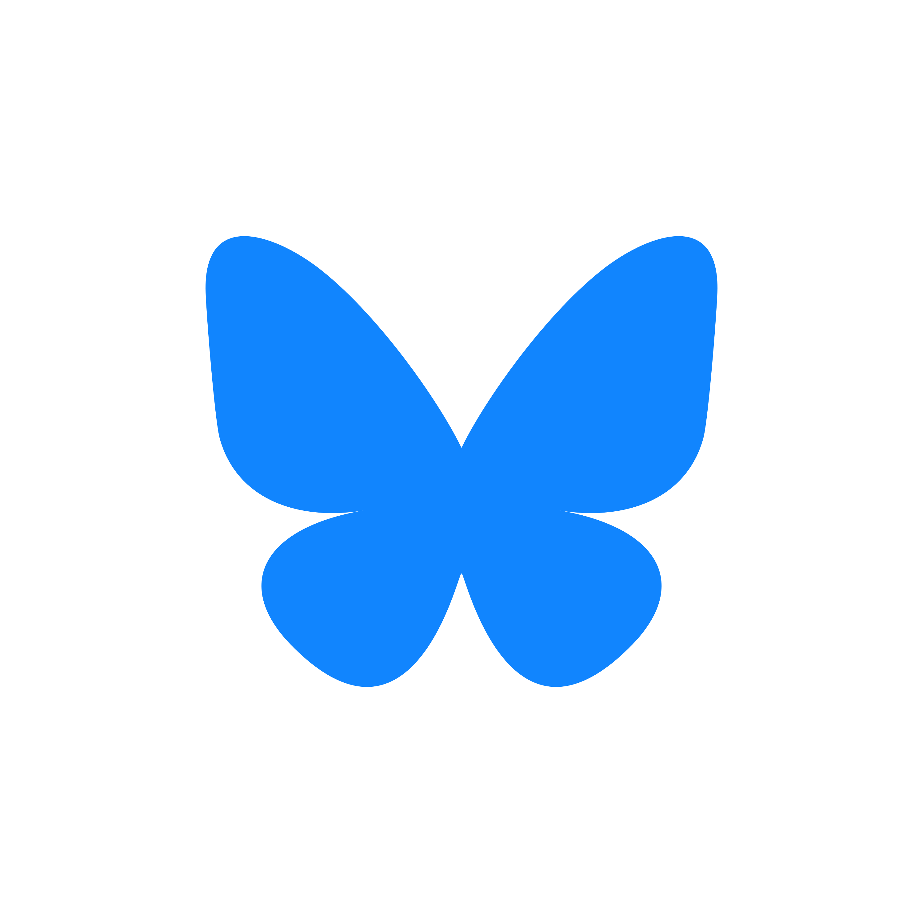 Bluesky Logo  Transparent Image