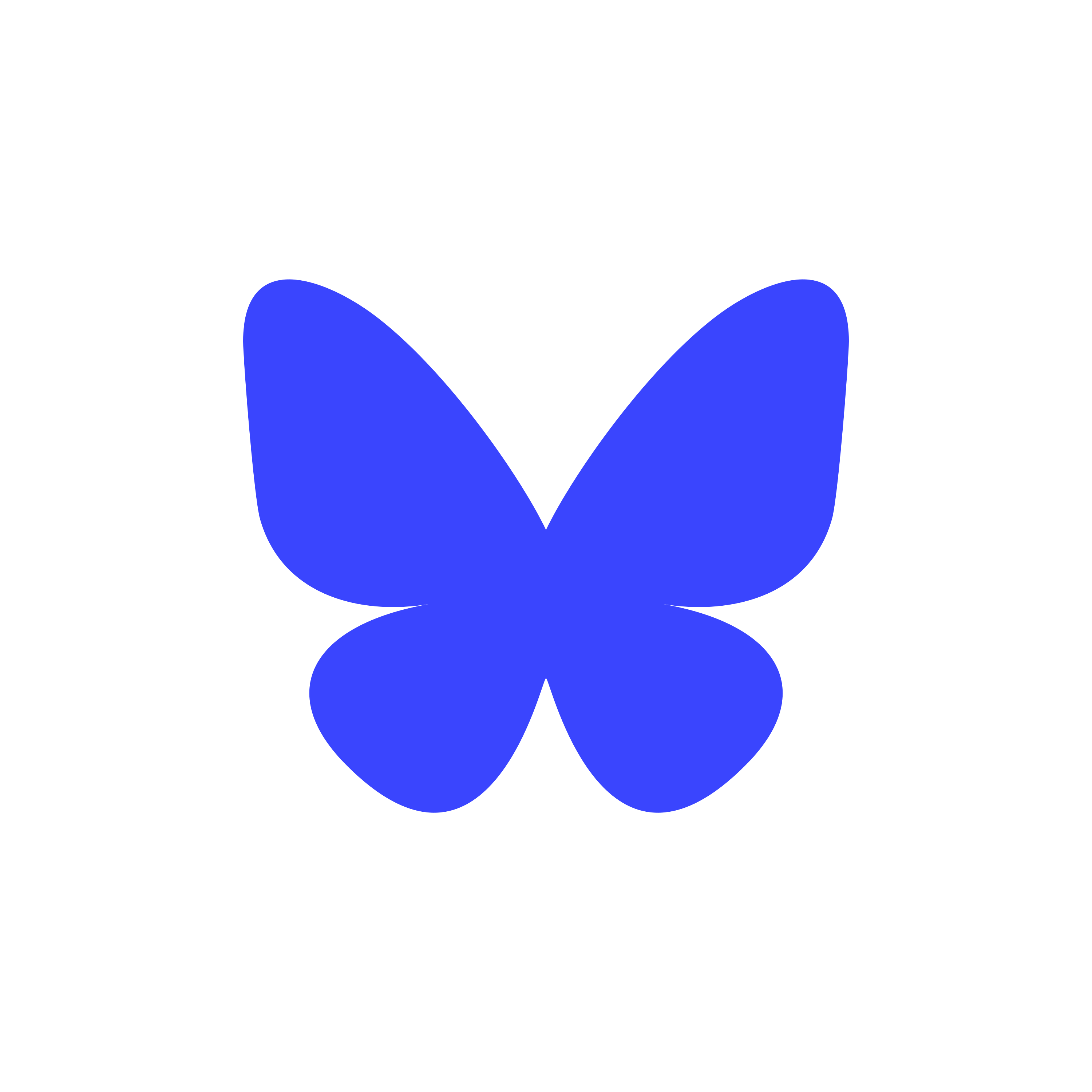 Bluesky Logo  Transparent Photo
