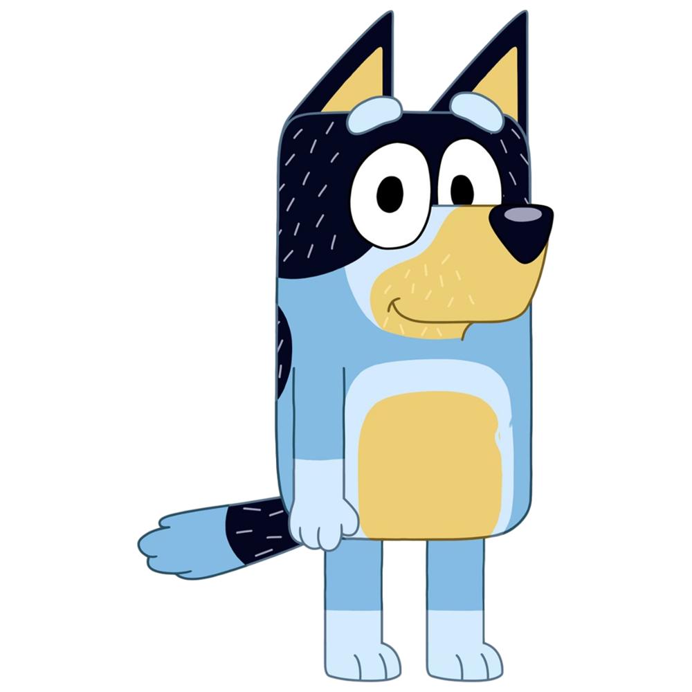 Bluey Dog  Transparent Image