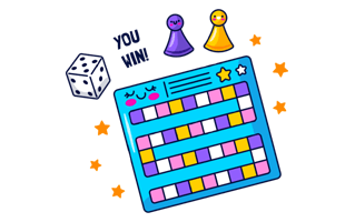 Board Game Sticker PNG