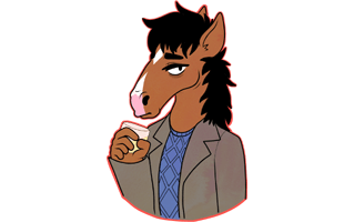 Bojak Horseman PNG