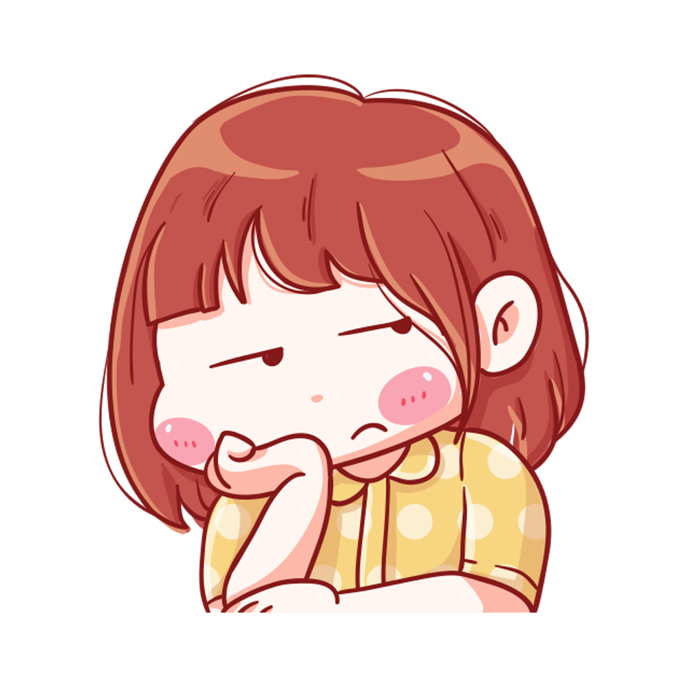Bored Free Sticker Transparent Image