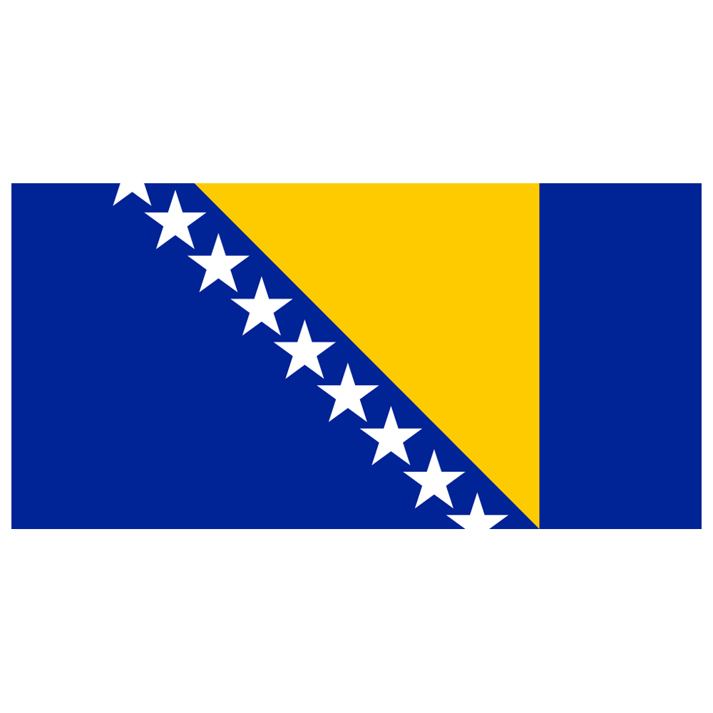 Bosnia And Herzegovina Flag Transparent Picture