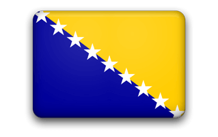 Bosnia And Herzegovina Flag PNG