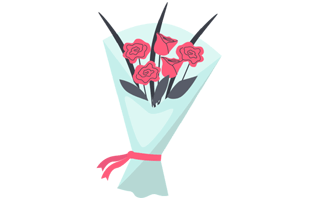 Bouquet Free Sticker PNG