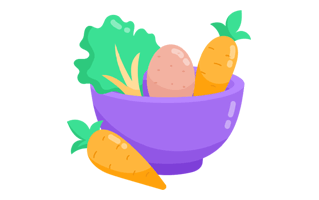 Bowl Sticker PNG