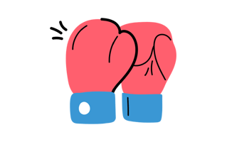 Boxing Free Sticker PNG