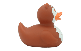 Braun Rubber Duck PNG