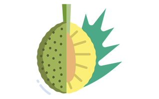 Breadfruit Sticker PNG