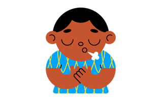 Breathe Free Sticker PNG