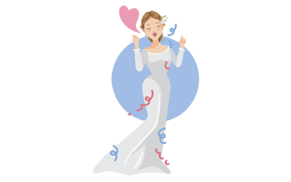 Bride Free Sticker PNG