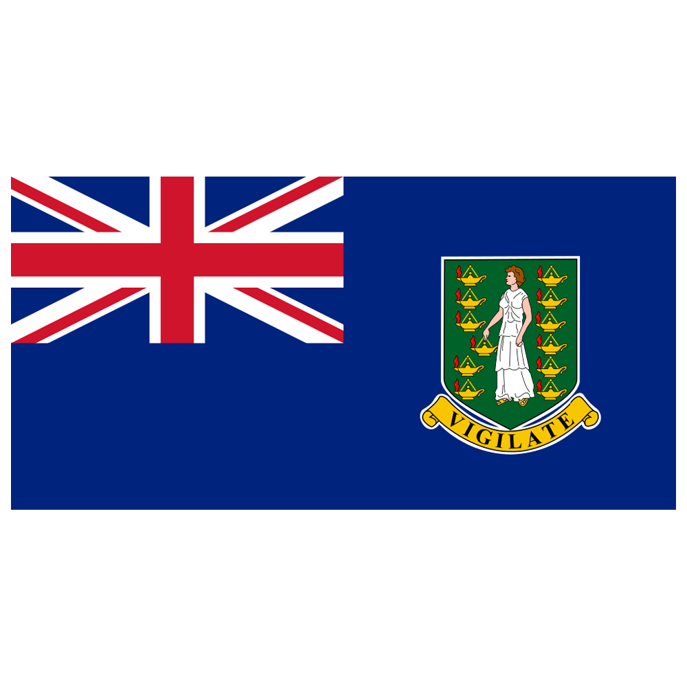 British Virgin Islands Flag Transparent Image