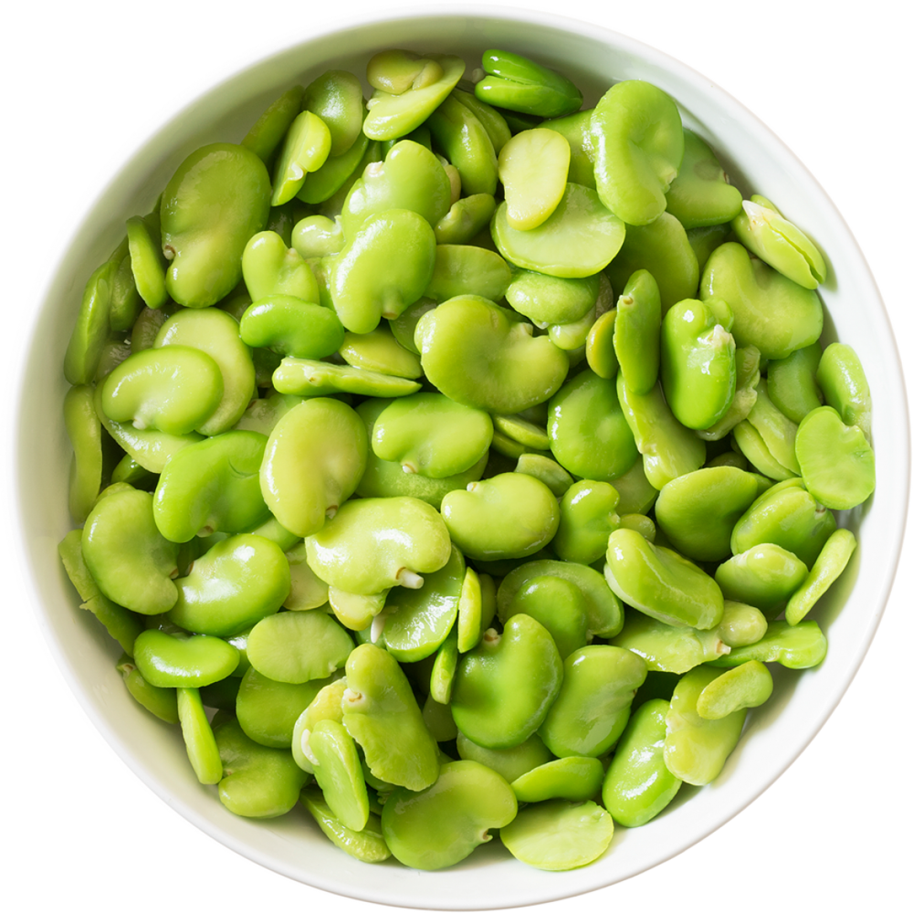 Broad Beans Transparent Picture