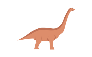 Brontosaurus Sticker PNG