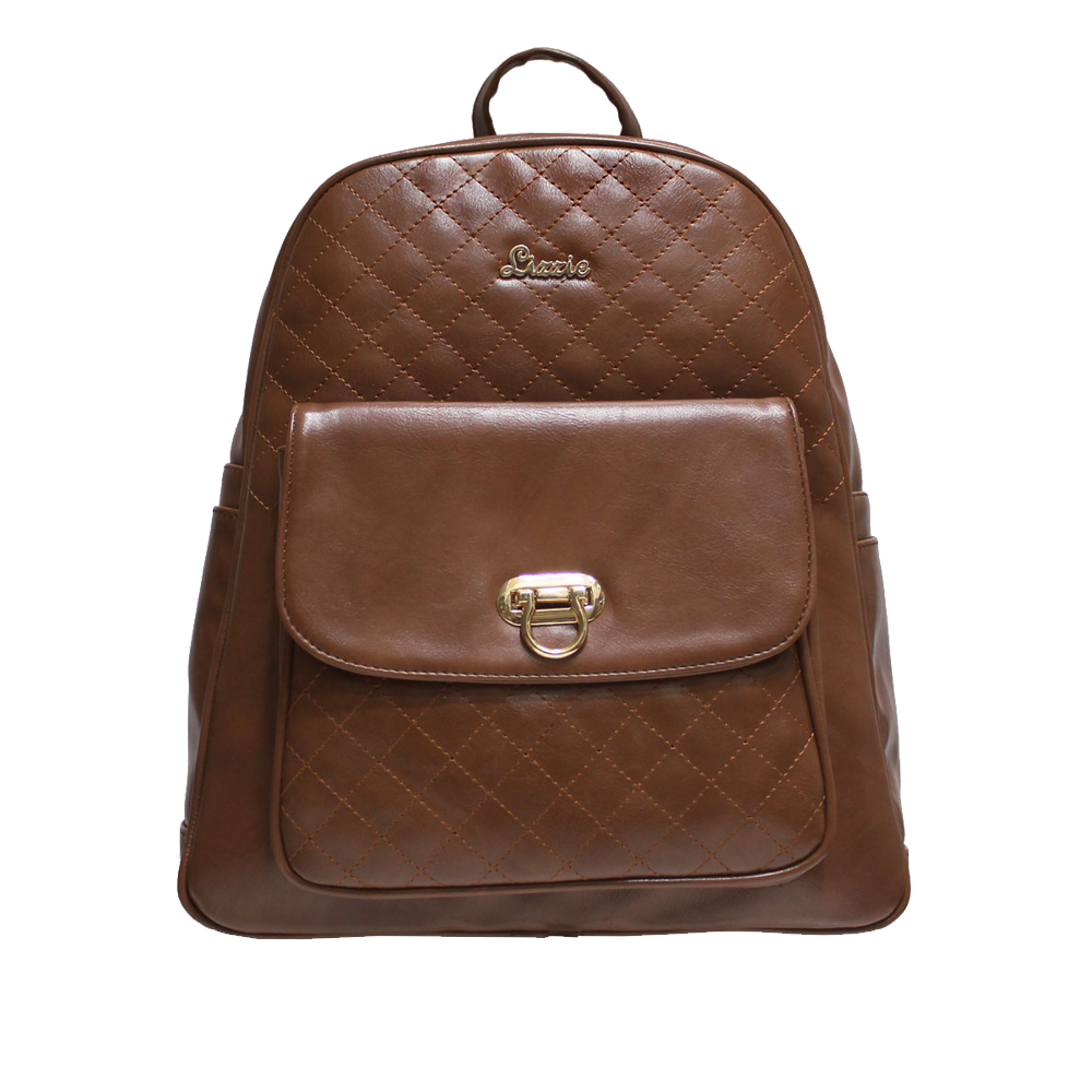 Brown Backpack  Transparent Image