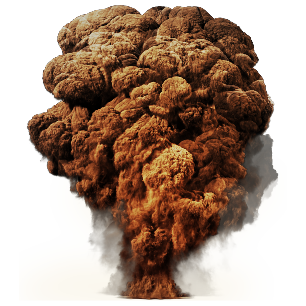 Brown Smoke Transparent Picture