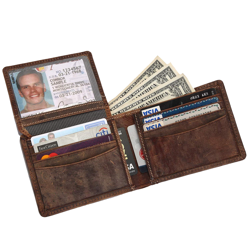Brown Wallet Transparent Clipart