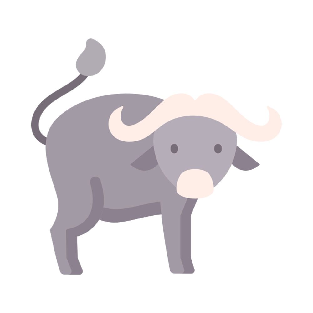 Buffalo Free StickerTransparent Clipart