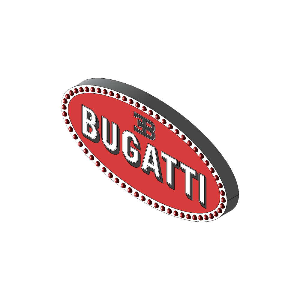 Bugatti Logo Transparent Icon