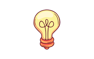 Bulb Sticker PNG