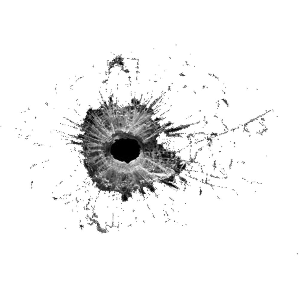 Bullet Holes Transparent Gallery