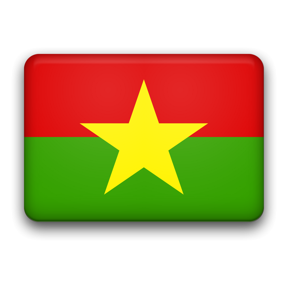 Burkina Faso Flag Transparent Image