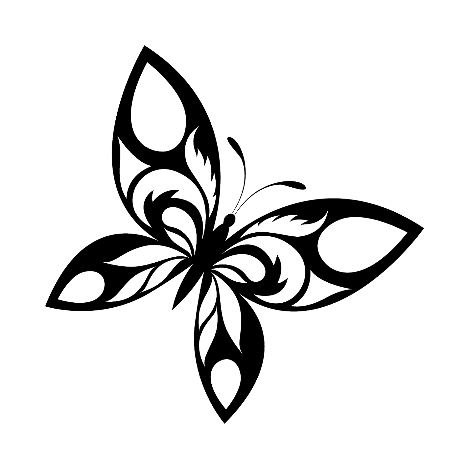 Butterfly Tattoo Transparent Picture